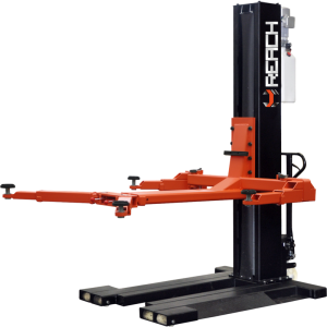 RH-M2500 Cheap hydraulic mechanical and movable single post car lift