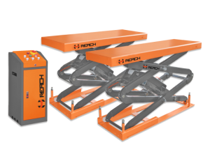 RH-E3500 Scissor car lift table ,in-ground mounting