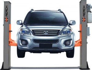 RH-B5500ES New Design 5.5 Tons Two Post Hydraulic Car Lifts For Home Garages