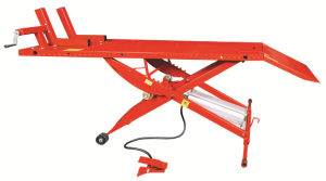 RH-1010 Small scissor motorcycle lift with 1000BL