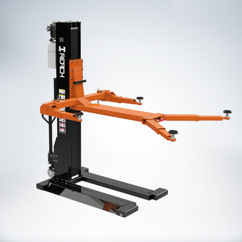 RH-NM2800  Mobile Single Post Lift,Autom